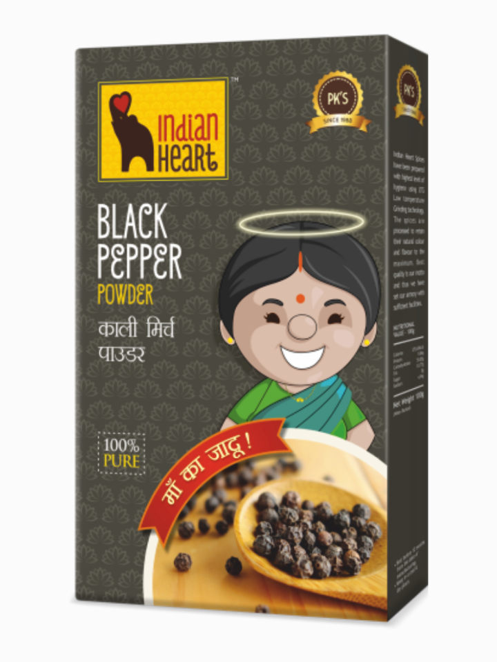 Black Pepper Powder - Indian Heart