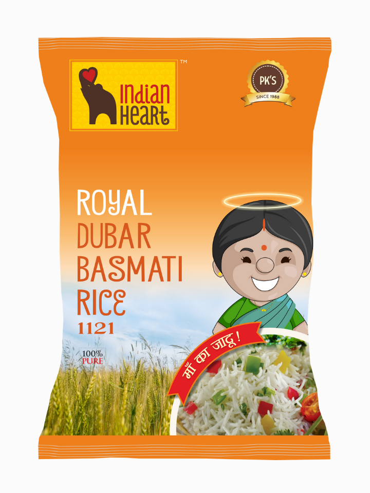 Royal Dubar Basmati Rice - Indian Heart