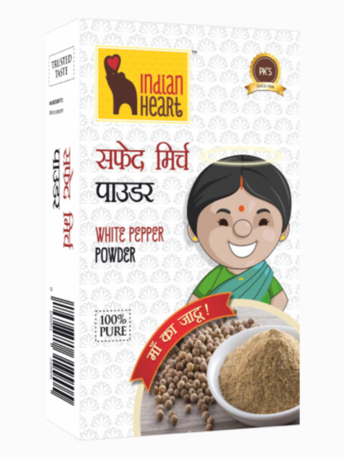 White Pepper Powder - Indian Heart